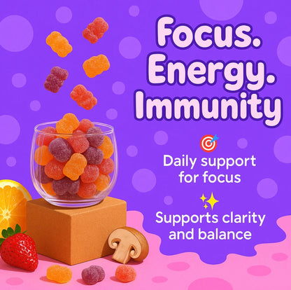 MYCOBERRY™ - MUSHROOM GUMMIES