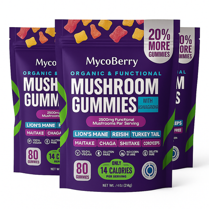 MYCOBERRY™ - MUSHROOM GUMMIES