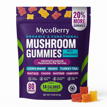 MYCOBERRY™ - MUSHROOM GUMMIES