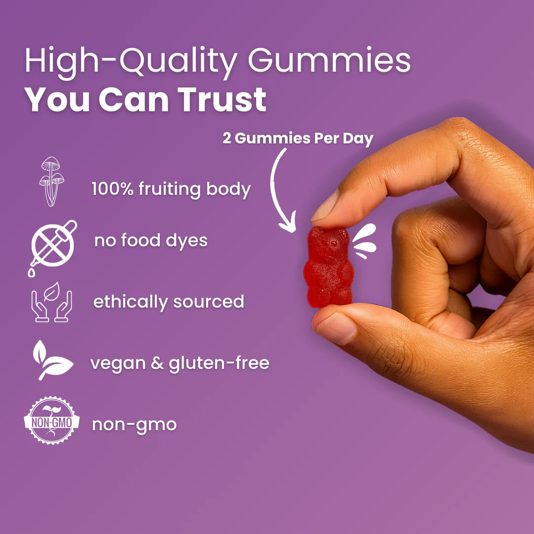 MYCOBERRY™ - MUSHROOM GUMMIES