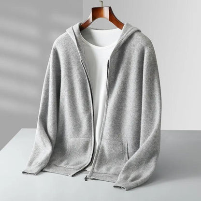 VELIOE™ - CASHMERE ZIPPER JACKET DropShipping